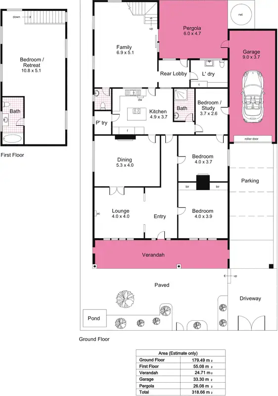Floorplan of Homely house listing, 30 Dulwich Avenue, Dulwich SA 5065