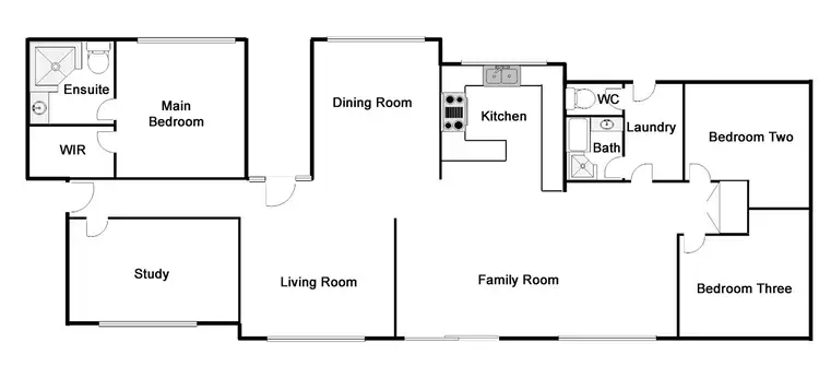 Floorplan of Homely house listing, 53 Mountain  Circuit, Calwell ACT 2905