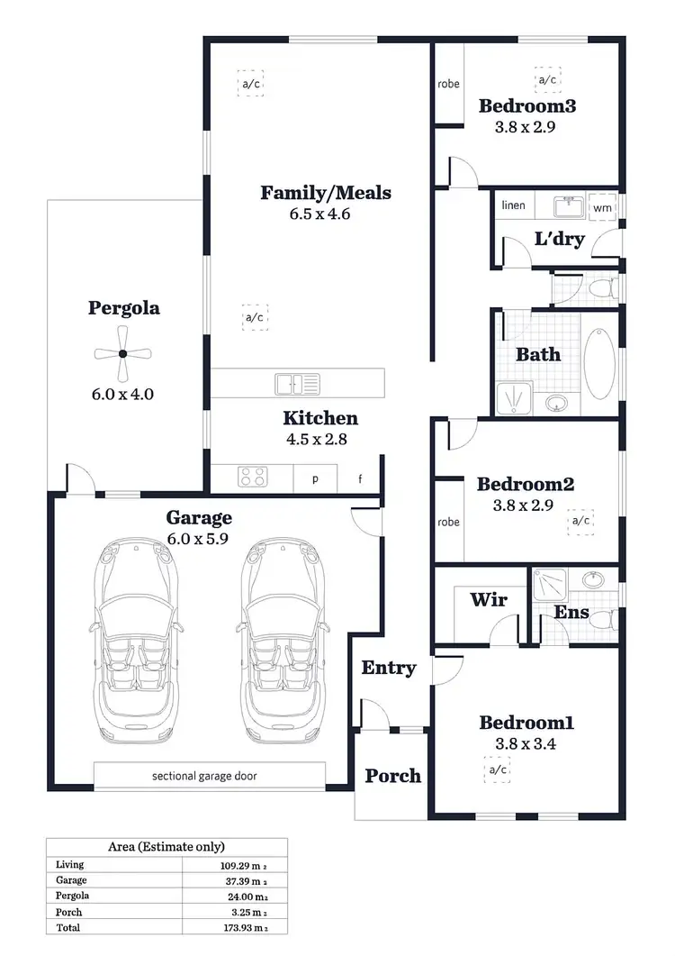 Floorplan of Homely house listing, 15A Olive Street, Magill SA 5072