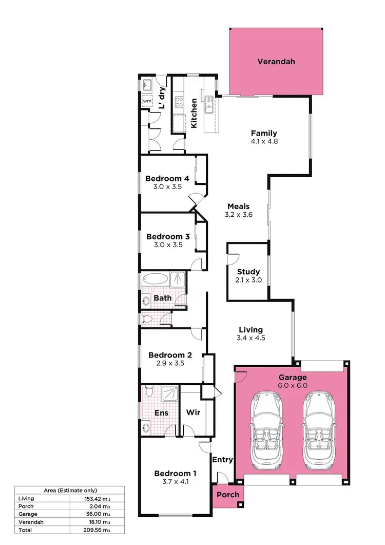 Floorplan of Homely house listing, Address available on request