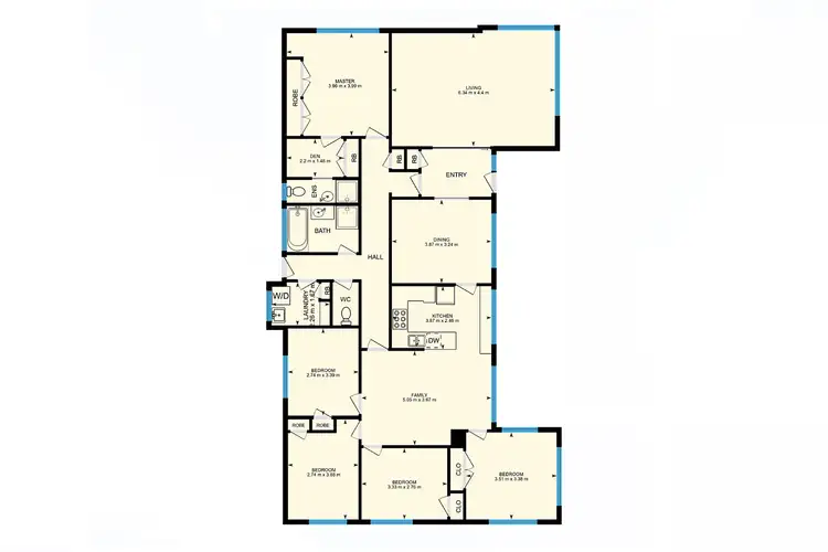 Floorplan of Homely house listing, 50 Beauchamp Street, Deakin ACT 2600