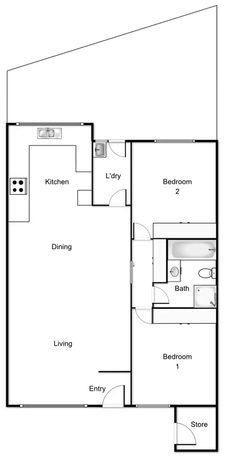 Floorplan of Homely townhouse listing, 10/1 Edwell Place, Lyneham ACT 2602