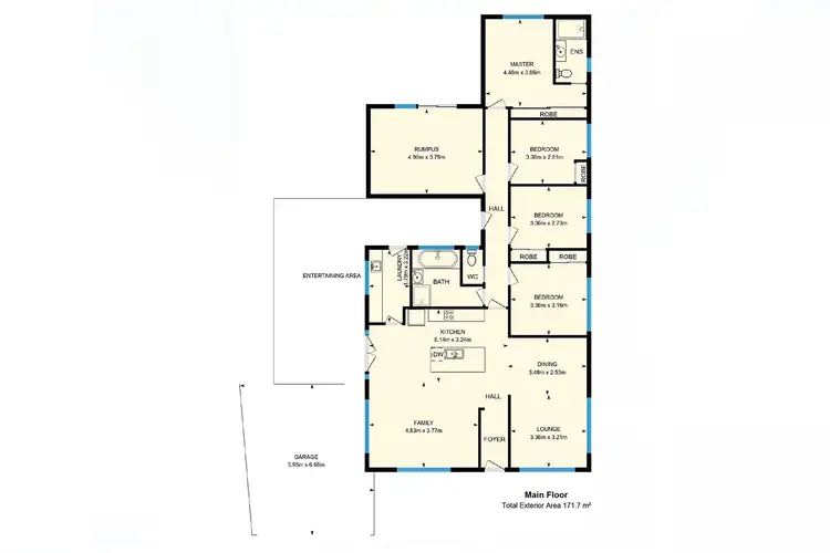 Floorplan of Homely house listing, 37 Falkiner Place, Macarthur ACT 2904