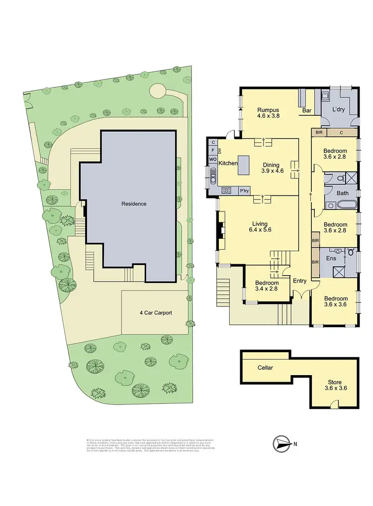 Floorplan of Homely house listing, 11 Hartland Way, Eltham VIC 3095