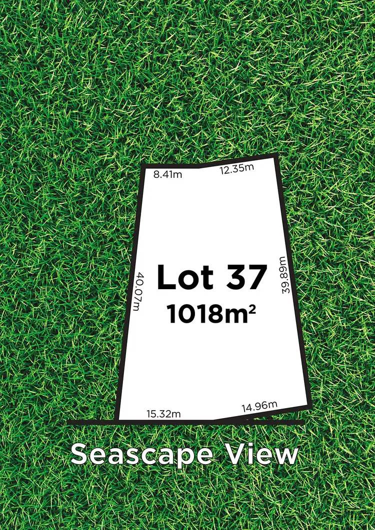 Floorplan of Homely land listing, 17 Seascape View, Sellicks Beach SA 5174