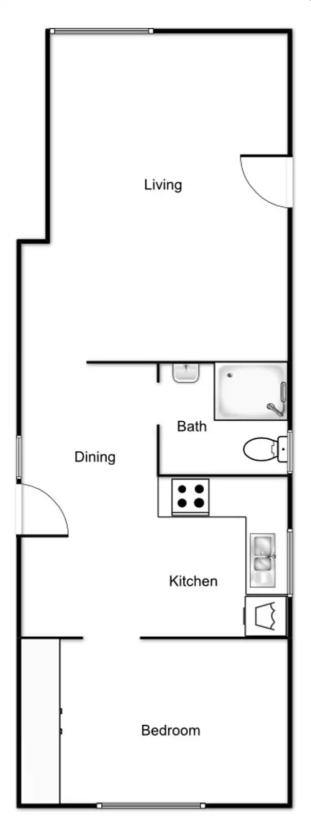 Floorplan of Homely house listing, 2/6 Tyson Street, Ainslie ACT 2602