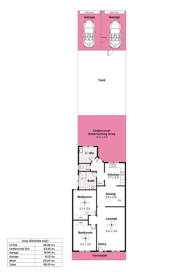 Floorplan of Homely house listing, 22 Langham Place, Port Adelaide SA 5015