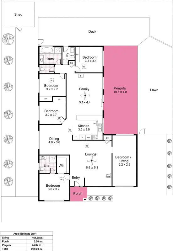 Floorplan of Homely house listing, 37 Berrima Road, Sheidow Park SA 5158