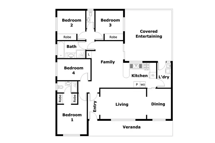 Floorplan of Homely house listing, 44 Abercorn Crescent, Isabella Plains ACT 2905