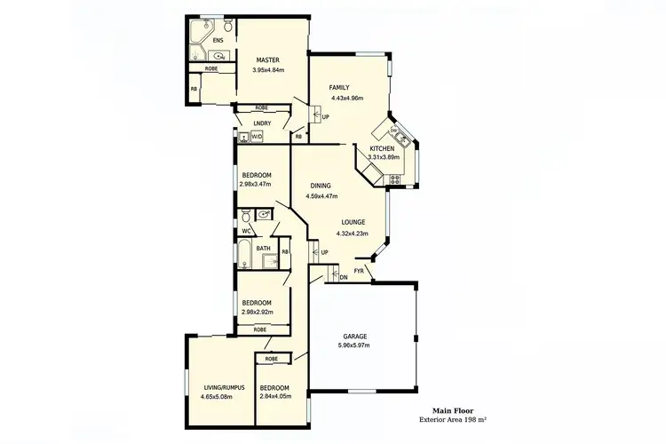 Floorplan of Homely house listing, 20 Adkinson Close, Isaacs ACT 2607