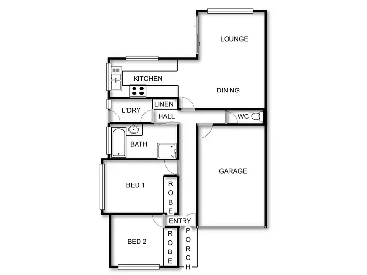 Floorplan of Homely house listing, 11 Gurubun Close, Ngunnawal ACT 2913