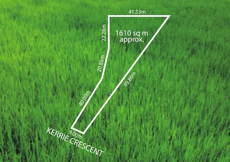 Floorplan of Homely land listing, 7 Kerrie Crescent, Eltham VIC 3095