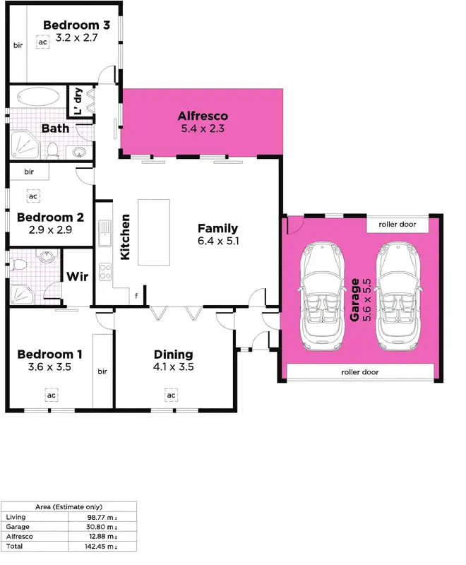 Floorplan of Homely house listing, 32A Sunshine Avenue, Warradale SA 5046