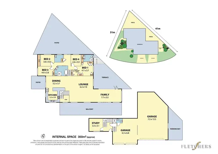 Floorplan of Homely house listing, 4 Paltarra Place, Cordeaux Heights NSW 2526