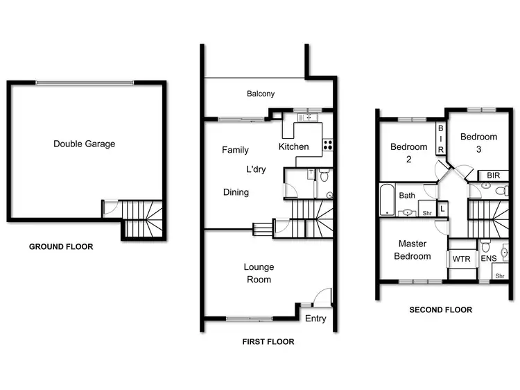 Floorplan of Homely townhouse listing, 111/26 Max Jacobs Avenue, Wright ACT 2611