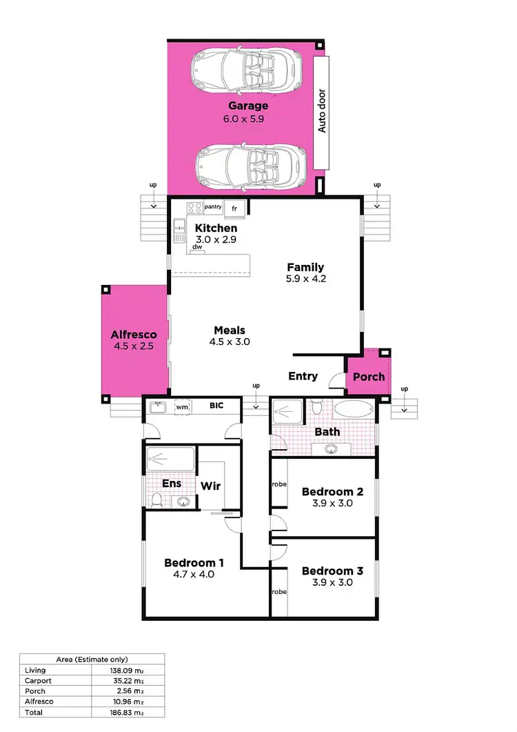 Floorplan of Homely house listing, 9A Don Avenue, Seacliff Park SA 5049