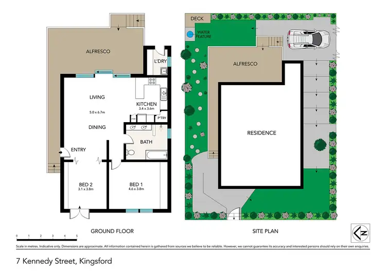 Floorplan of Homely house listing, 7 Kennedy Street, Kingsford NSW 2032