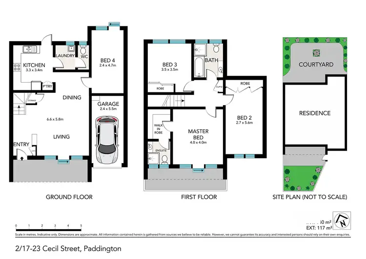 Floorplan of Homely house listing, 2/17-23 Cecil Street, Paddington NSW 2021