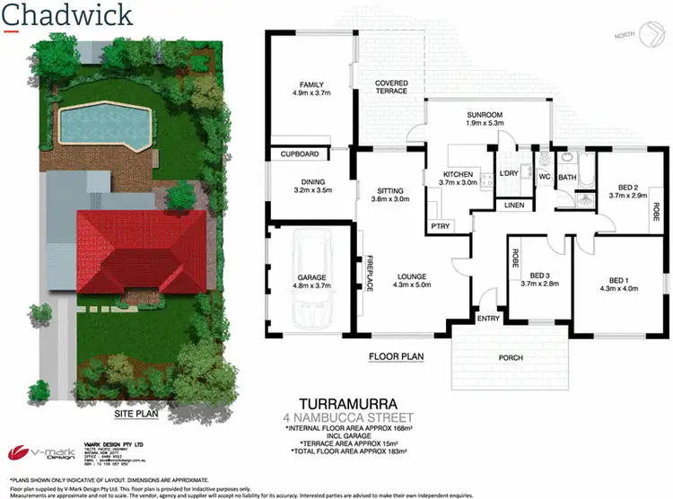Floorplan of Homely house listing, 4 Nambucca Street, Turramurra NSW 2074
