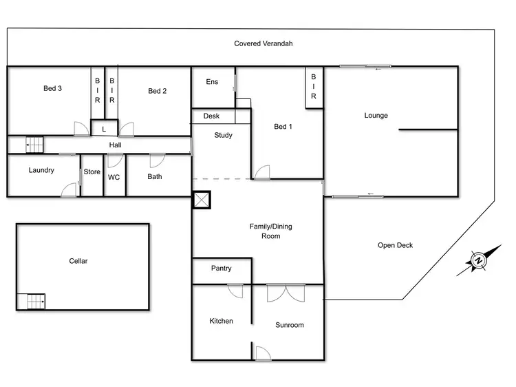 Floorplan of Homely house listing, 1527 Burra Road, Burra NSW 2620
