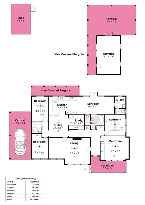 Floorplan of Homely house listing, 33 Adey Road, Blackwood SA 5051