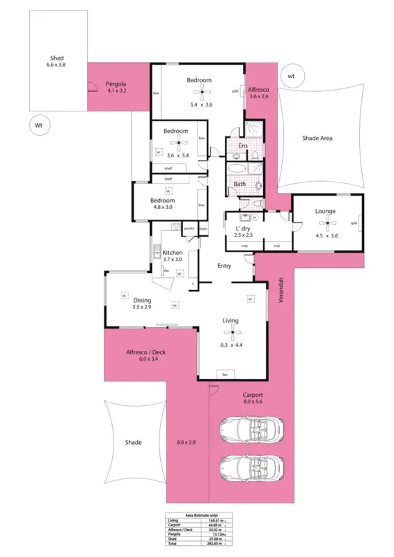 Floorplan of Homely house listing, 1 Norris Court, Torrens Park SA 5062