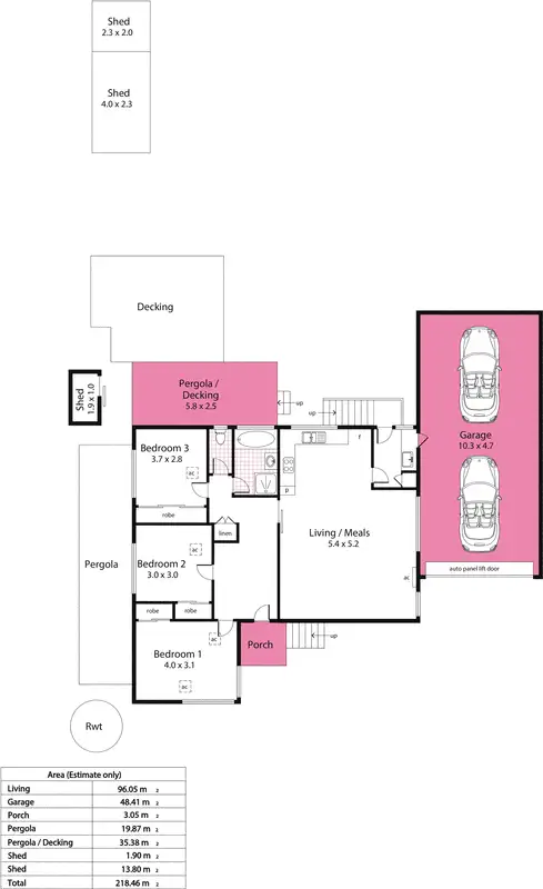 Floorplan of Homely house listing, 31 Harold Street, Highbury SA 5089