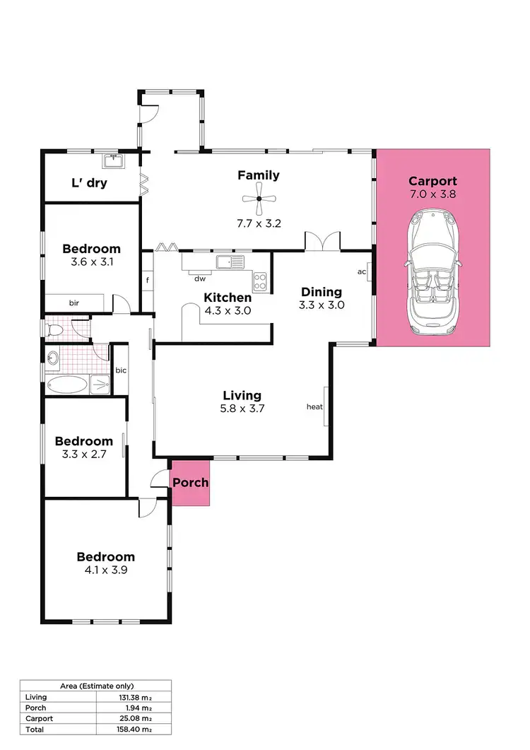 Floorplan of Homely house listing, 11 Warrego Crescent, Linden Park SA 5065