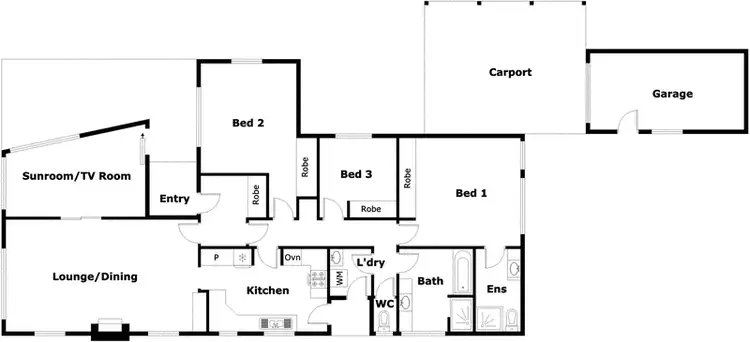 Floorplan of Homely house listing, 20 Hopetoun Circuit, Deakin ACT 2600