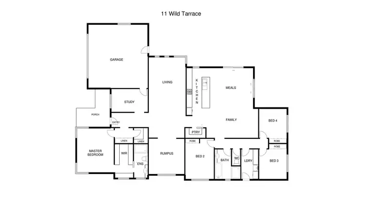 Floorplan of Homely house listing, 11 Wild Terrace, Bungendore NSW 2621