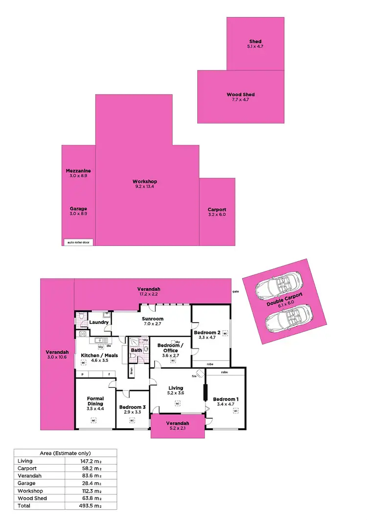 Floorplan of Homely house listing, 5 Staffords Road, Lenswood SA 5240