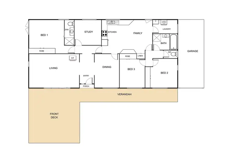 Floorplan of Homely house listing, 109 Bingley Crescent, Fraser ACT 2615