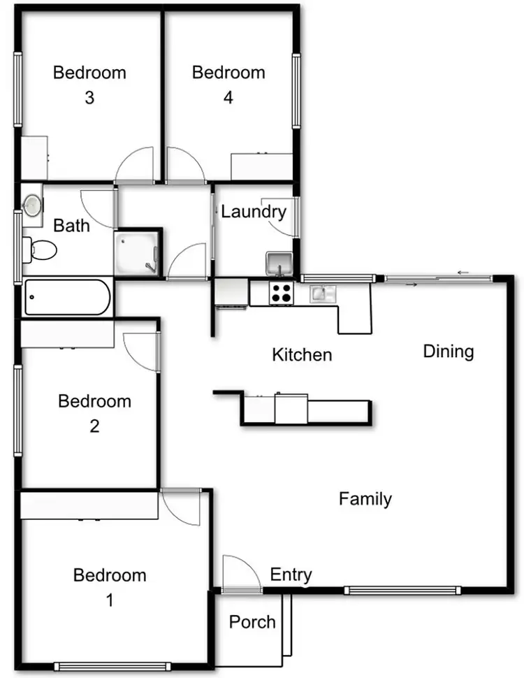 Floorplan of Homely house listing, 7 Oakover Circuit, Kaleen ACT 2617