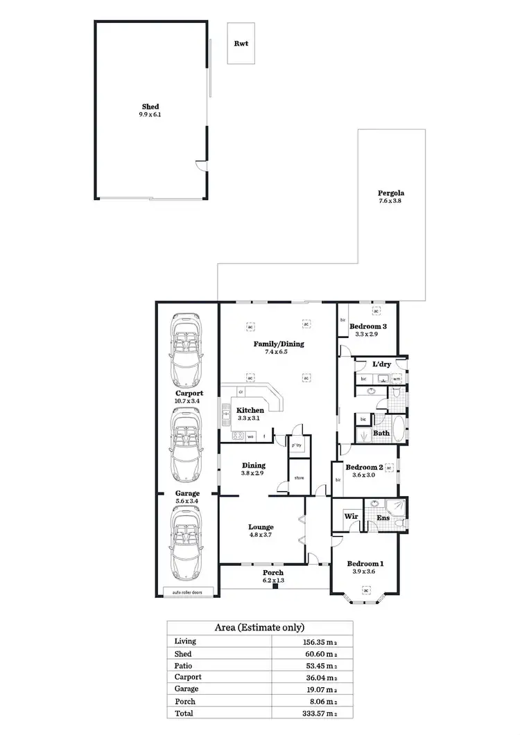 Floorplan of Homely house listing, 27 College Road, Somerton Park SA 5044