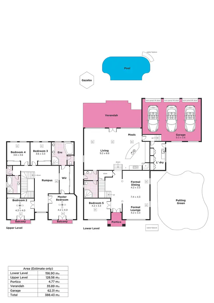 Floorplan of Homely house listing, 2 Ashridge Lane, Golden Grove SA 5125