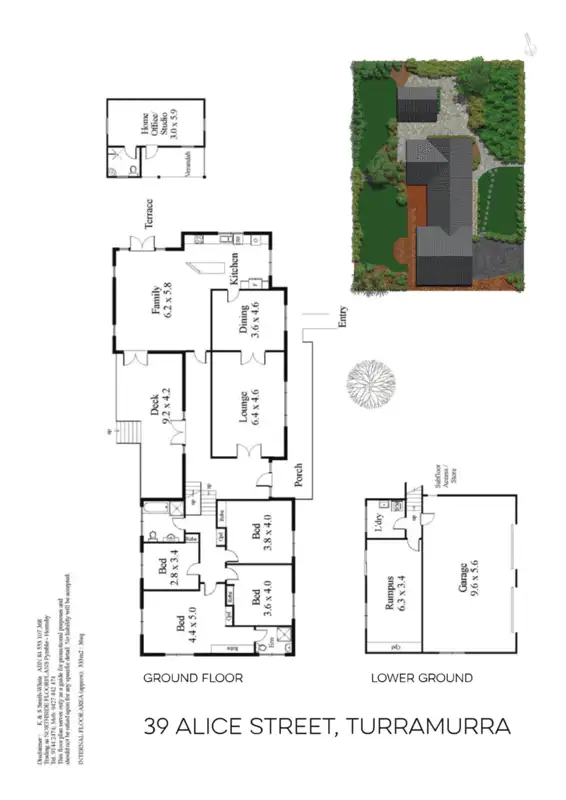 Floorplan of Homely house listing, 39 Alice Street, Turramurra NSW 2074