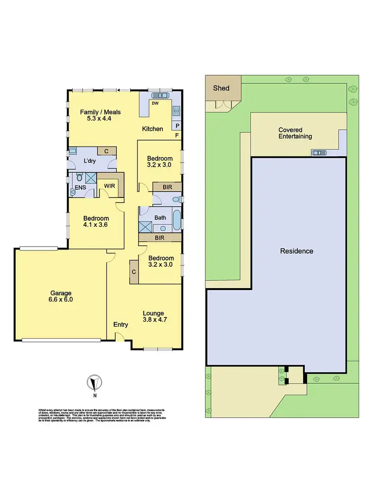 Floorplan of Homely house listing, 7 Mitta Mitta Avenue, Mernda VIC 3754