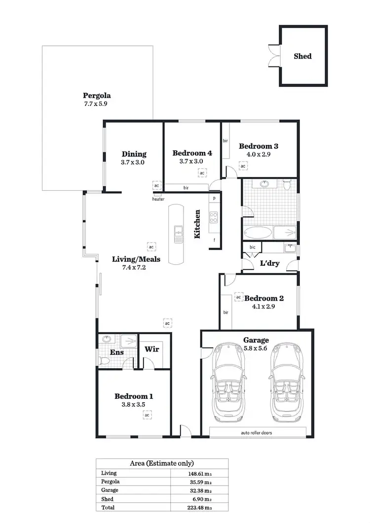 Floorplan of Homely house listing, 28 The Promenade, Northgate SA 5085