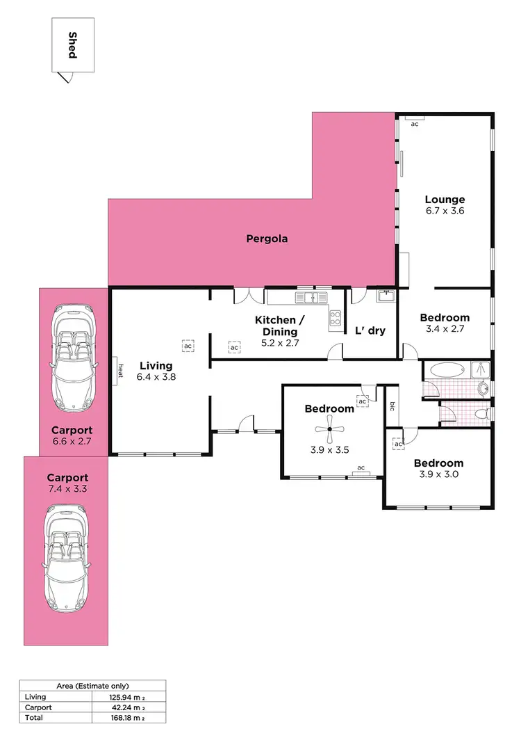 Floorplan of Homely house listing, 23 College Drive, Rostrevor SA 5073