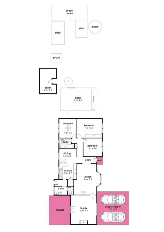 Floorplan of Homely house listing, 9 Myrtle Road, Hawthorndene SA 5051