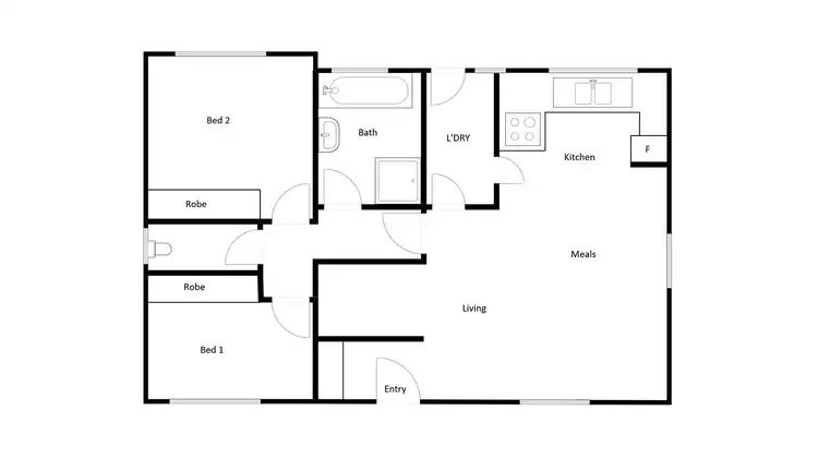 Floorplan of Homely townhouse listing, 14/17-23 Thurralilly Street, Queanbeyan East NSW 2620