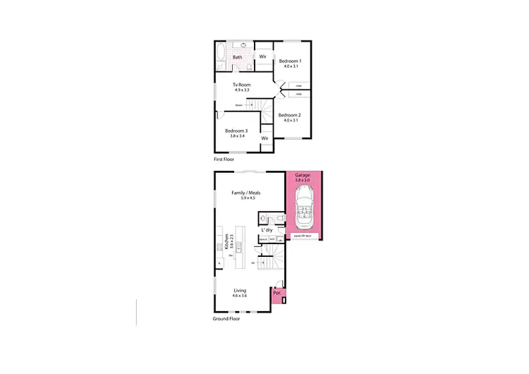 Floorplan of Homely house listing, 5/2 Apalie Drive, Modbury SA 5092