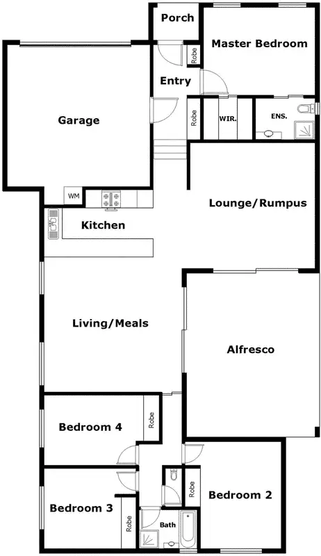 Floorplan of Homely house listing, 3 Fairydale Street, Harrison ACT 2914