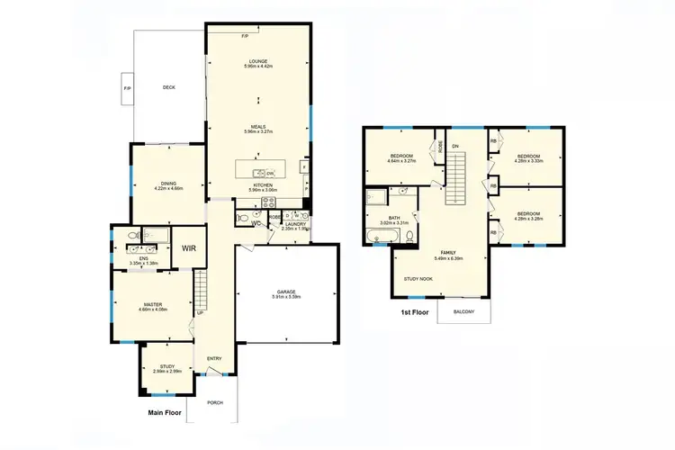 Floorplan of Homely house listing, 34 Streeton Drive, Rivett ACT 2611