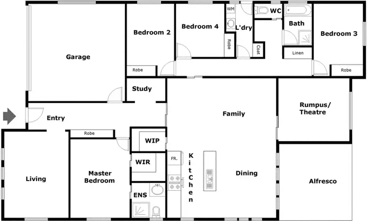 Floorplan of Homely house listing, 27 Djerrkura Street, Bonner ACT 2914