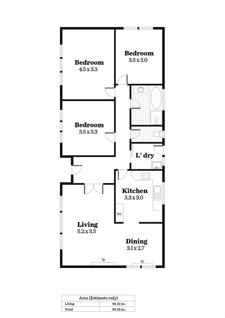Floorplan of Homely house listing, 47 Sun Valley Drive, Glenalta SA 5052
