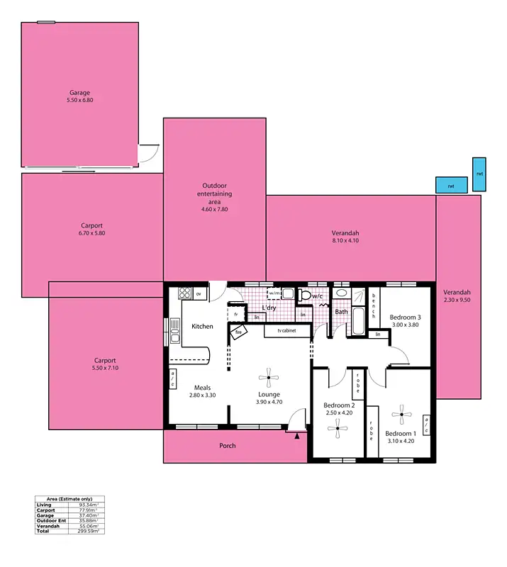 Floorplan of Homely house listing, 6 Wilmot Street, Ingle Farm SA 5098
