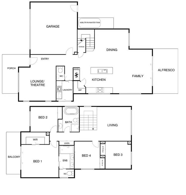 Floorplan of Homely house listing, 28 Caragh Avenue, Googong NSW 2620