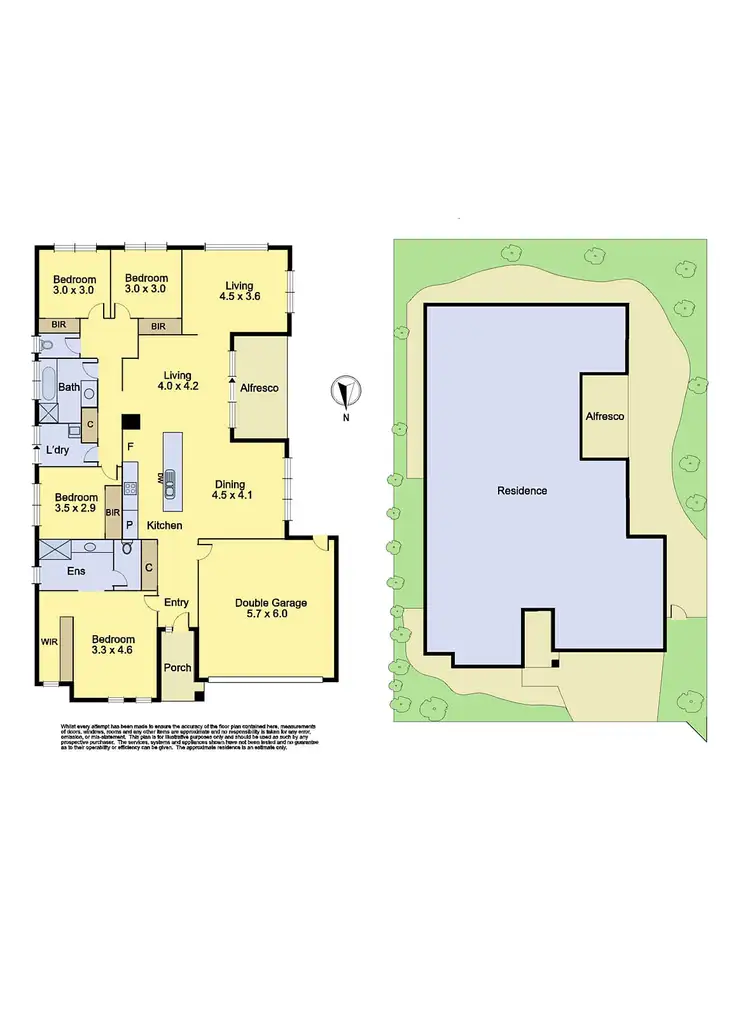 Floorplan of Homely house listing, 6 Leatherwood Court, Doreen VIC 3754