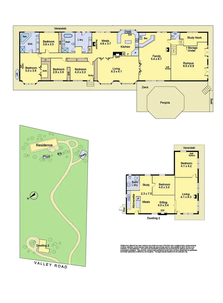 Floorplan of Homely house listing, 16 Valley Rd, Wattle Glen VIC 3096